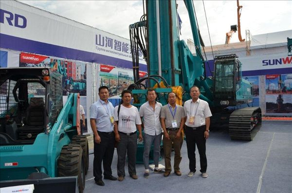 山河智能閃耀第四屆亞歐博覽會