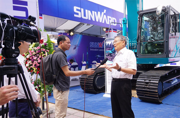 山河智能攜全球領先鑿巖設備，引爆越南礦業(yè)展