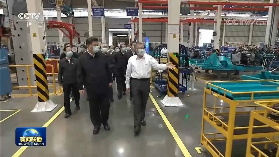 總書(shū)記“點(diǎn)贊”山河創(chuàng)新，山河智能集中收看《新聞聯(lián)播》