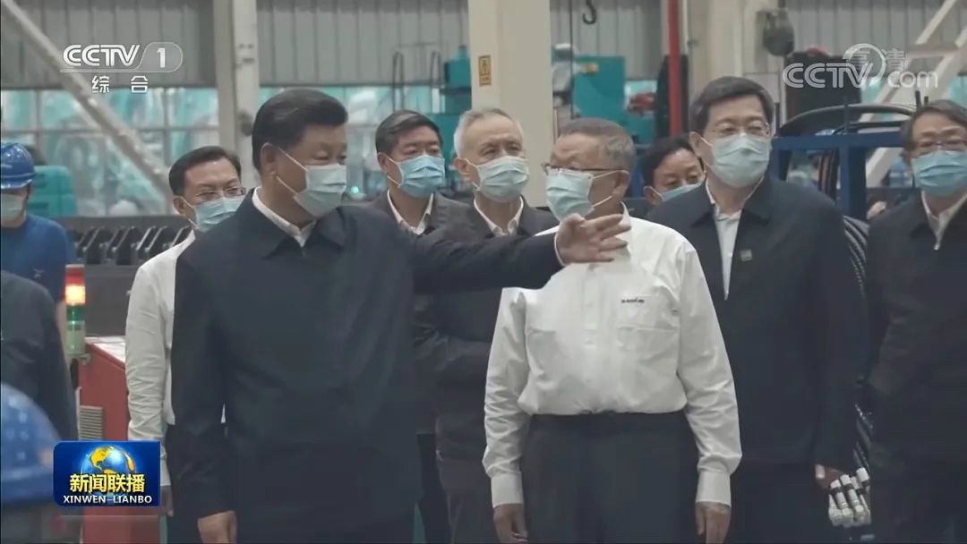 總書(shū)記“點(diǎn)贊”山河創(chuàng)新，山河智能集中收看《新聞聯(lián)播》