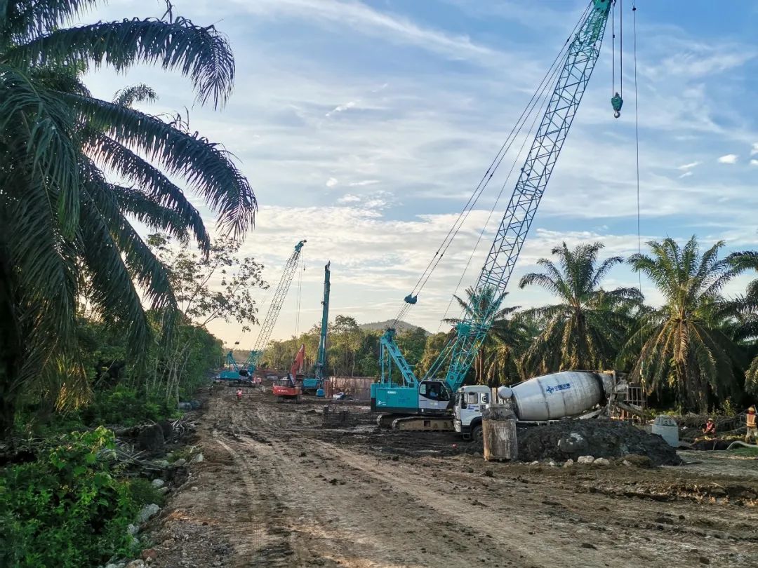 “疫”勢增長！馬來西亞東海岸鐵路（ECRL）樁基項目進入建設高峰期