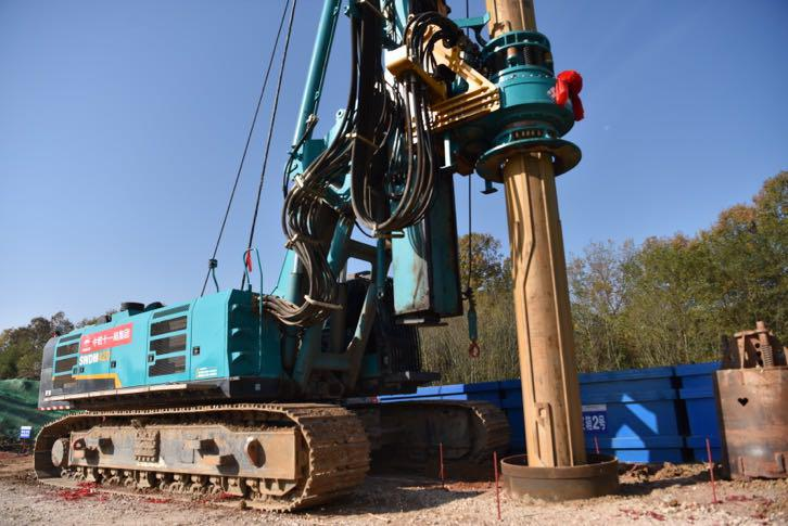 首根樁基開鉆！山河智能助力新建滬渝蓉高速鐵路建設