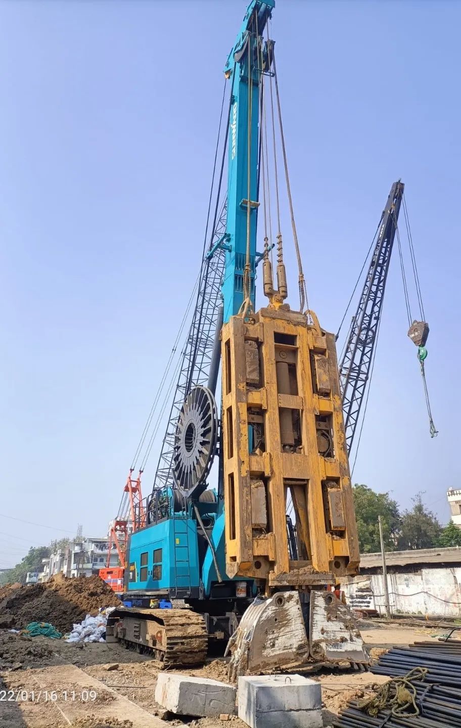 感謝信！山河智能SWHG70液壓抓斗助力海外基礎(chǔ)施工獲肯定