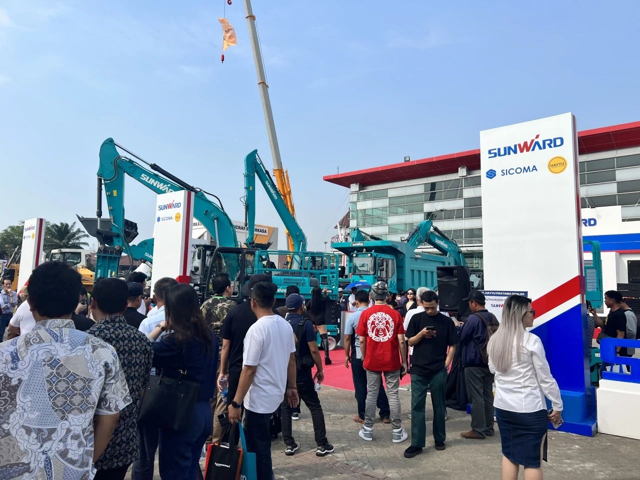 深耕細作，逆勢增長！山河智能盛裝亮相印尼雅加達礦業展