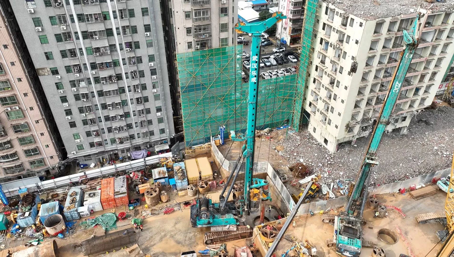 性能突出，超強(qiáng)助力！山河智能旋挖鉆機(jī)助力深圳地鐵五和站施工