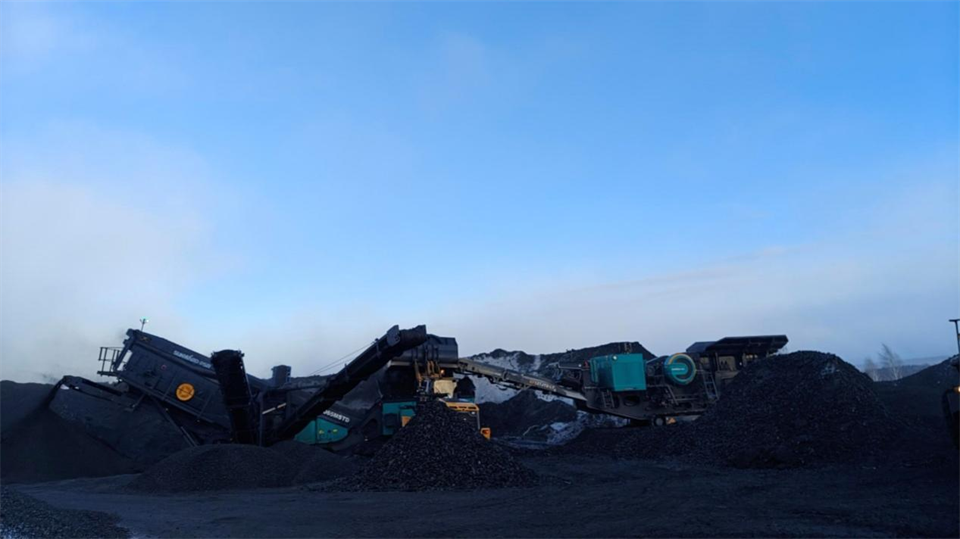 不懼-30℃極寒挑戰(zhàn)，山河普石勒破碎篩分設(shè)備穩(wěn)定運行！