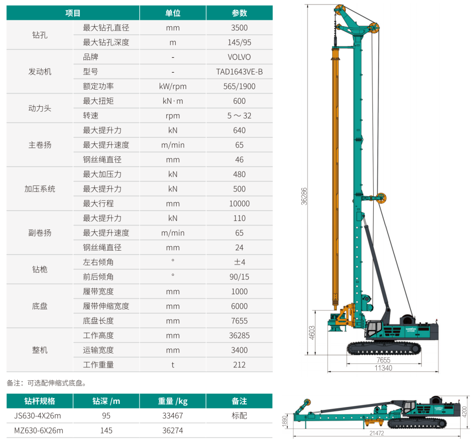 超大型多功能旋挖鉆機(jī)