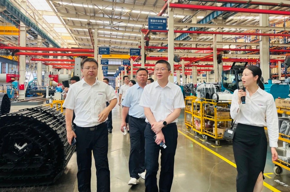 深化協(xié)同，共謀發(fā)展！中鋁國際董事長李宜華、長沙有色院董事長譚榮和到訪山河智能