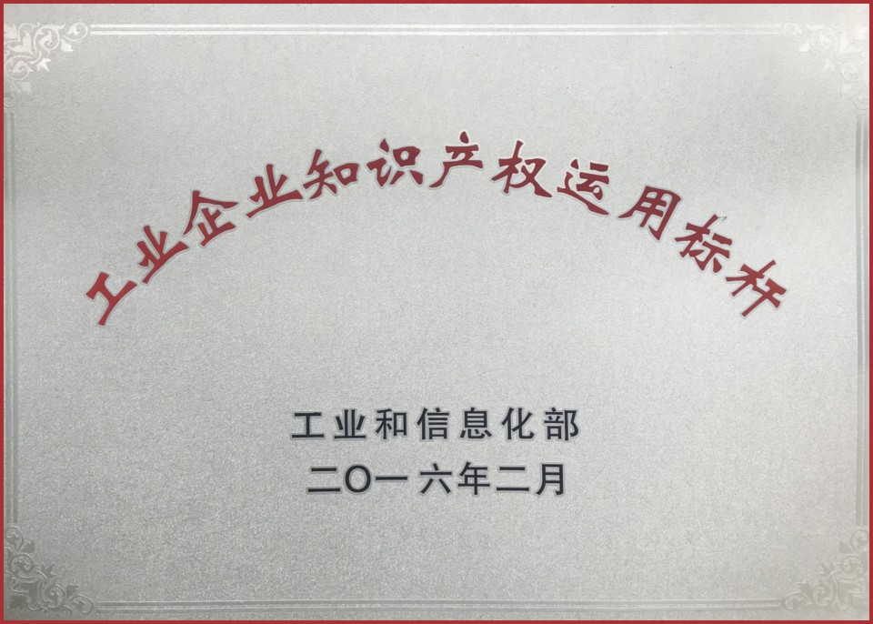 工業(yè)企業(yè)知識產(chǎn)權(quán)運用標(biāo)桿