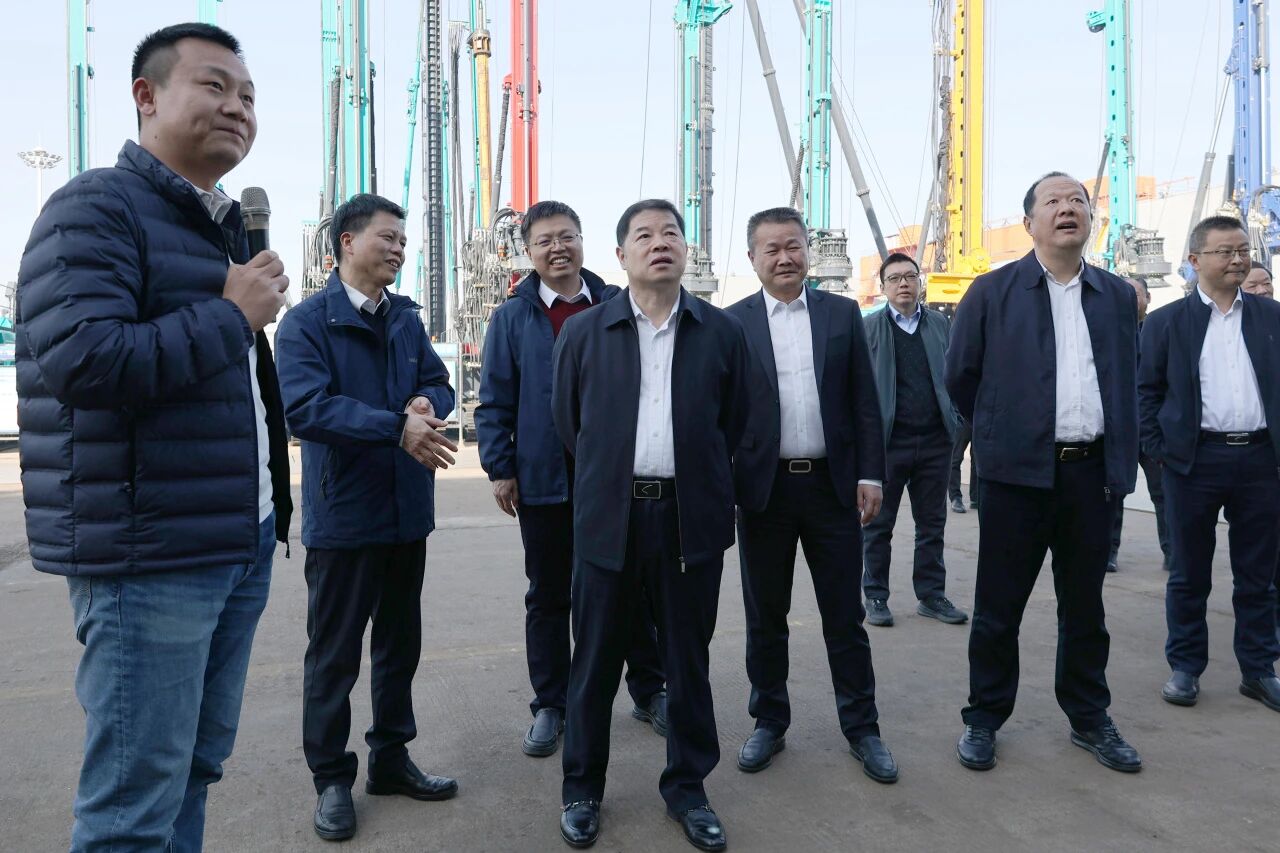 共謀合作、共贏發展！中國能建葛洲壩集團黨委書記、董事長譚華到訪山河智能