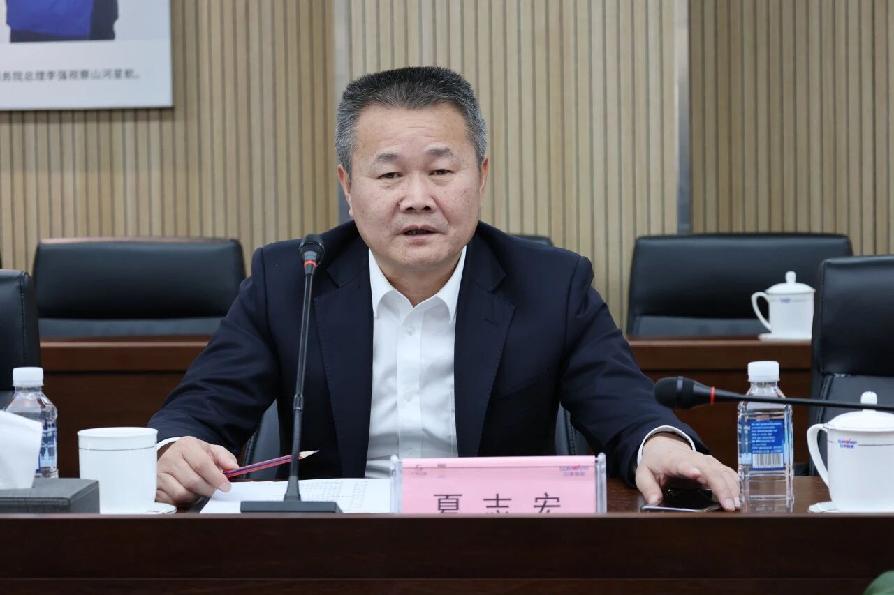 共謀合作、共贏發展！中國能建葛洲壩集團黨委書記、董事長譚華到訪山河智能
