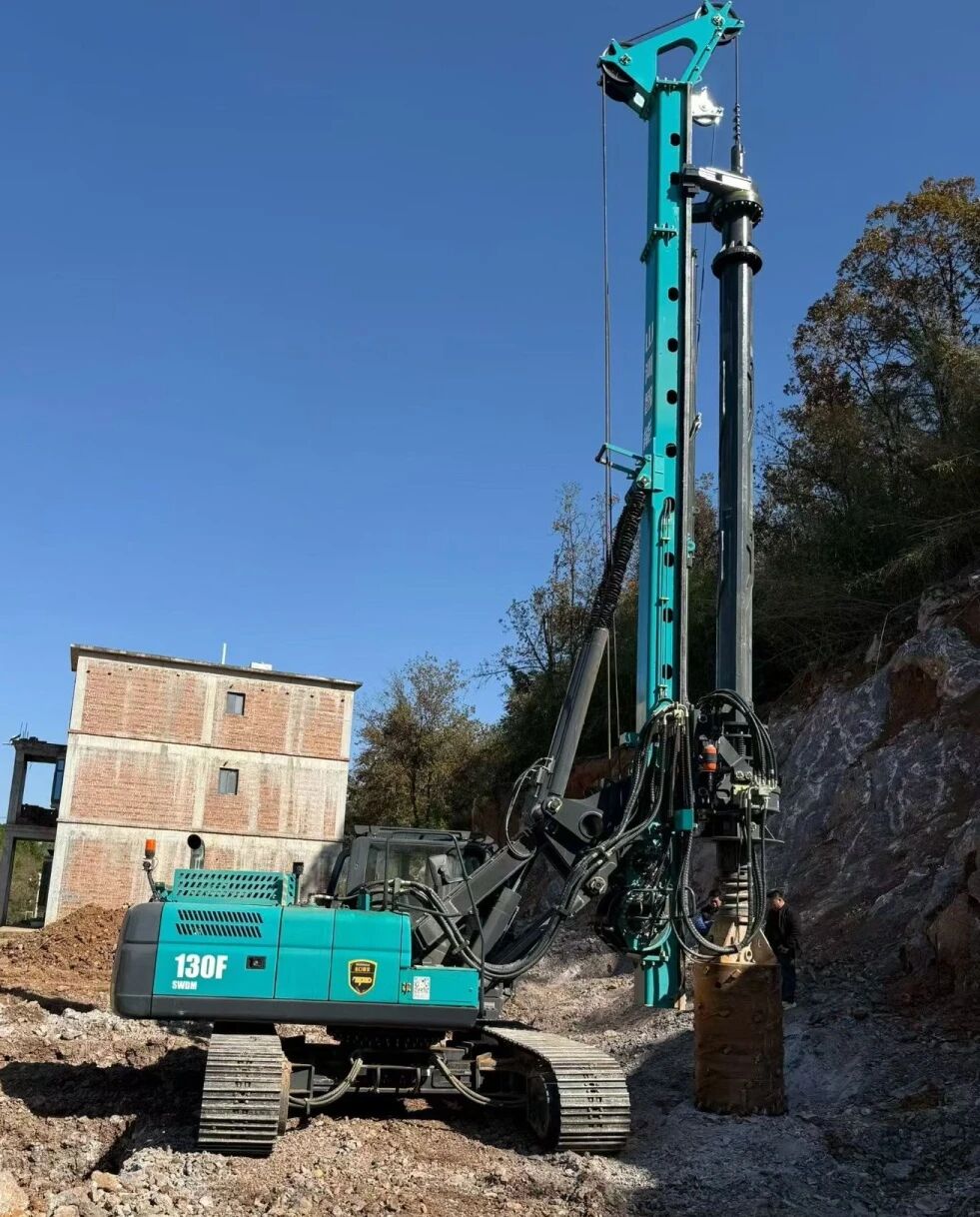 從國家重點工程到鄉村安居建設，山河智能旋挖鉆機實現跨場景擔當